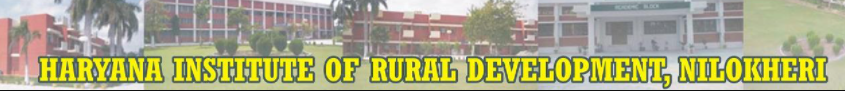 Haryana Institute of Rural Development